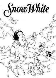 The walt disney family museum calls the following years the 'golden age of animation' . Printable Coloring Pages Snow White Coloring And Drawing