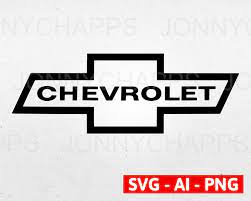 Chevrolet Classic Bowtie Logo 1960s Chevy Vintage Digital Etsy In 2021 Svg Silhouette Vinyl Cutter Chevy
