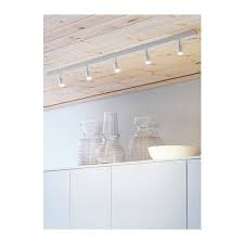 Bave Led Ceiling Track 5 Spots White Ikea Led Ceiling Ikea Kitchen Led Lighting