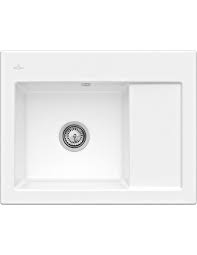 Fireclay sinks are simply pretty with the color and reflective sheen of ceramic. Villeroy Boch Subway 45 Compact White Ceramic Kitchen Sink 1 0 Bowl Drainer 3312 3 Handed Design