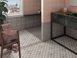 Salle De Bains Vintage Imitation Carreaux De Ciment Carreau De Ciment Carreaux Ciment