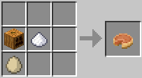 Pumpkin pie recipe minecraft / i am putting in the ingredients, and when i hover over the output box, it says pumpkin pie but there is nothing there, and when i try to put this invisible pie into my inventory, it uses my materials and does not show up. Pumpkin Pie Recipe How To Craft Pumpkin Pie
