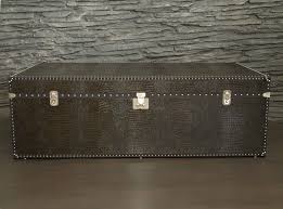 Silver coffee table extraordinary and stylish : Dentro Home Mariner 1923 Trunk Coffee Table