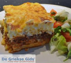 pastitsio hoofdgerechten griekse recepten de griekse gids griekse recepten grieks eten voedsel ideeen