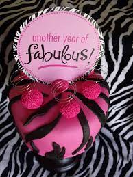 Hot Pink Cakes Another Year Of Fabulous
