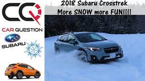 Each ranking was based on 9 categories. Subaru Crosstrek X Mode Fun In The Snow And Ice Review Part 5 7 Youtube