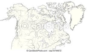 An epic series, i presume! World Map Of Canada And North America Region America Canada Greenland Alaska Chart World Map Of Canada And North Canstock