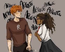 In the harry potter books and movies, hermione and draco malfoy have a very antagonistic relationship. Ron And Hermione Harry Potter Fan Art Photo Harry Potter Fan Art Harry Potter Artwork Harry Potter
