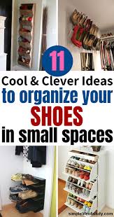 A closet organizer can help ensure you're making the best use of all the space. Small Closet Shoe Storage Ideas Novocom Top