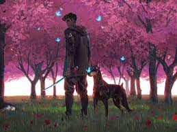 Anime Boy And Dog Wallpaper Hd Artist 4k Wallpapers Images Photos And Background Wallpapers Den In 2021 Anime Boy Fantasy Warrior Sacred Stones