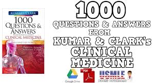 A career in medicine, thereby freely allowing the doctor's clinical acumen to grow by the slow. 1000 Questions And Answers From Kumar Clark S Clinical Medicine Pdf Free Download