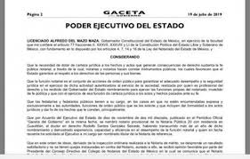 Ratifican a nueve de 12 notarios nombrados en el gobierno de Eruviel Ávila