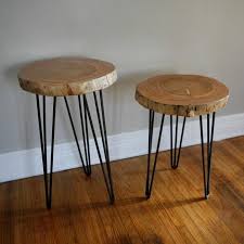 Diy End Table Ideas Top 5 Easy And Cheap Projects Lazy Loft Diy Table Legs Diy End Tables Diy Side Table