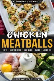 Chicken Meatballs Recipe Recipes Easy Chicken Recipes Low Carb Dinner Recipes