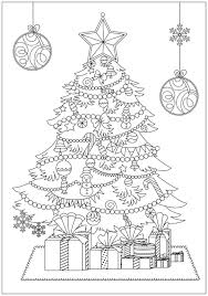 Pin By Iva On Zima Winter Time Free Christmas Coloring Pages Christmas Tree Drawing Holiday Coloring Book
