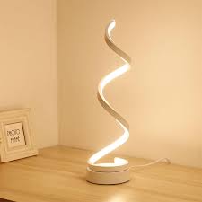 Maybe you would like to learn more about one of these? Buy Modern Spiral Led Table Lamp 20w Smart Dimmable Curved Desk Lamp Contemporary Minimalist Design Book At Affordable Prices Free Shipping Real Reviews With Photos Joom