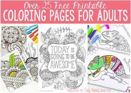 Coloring pages for adults of all ages. Free Coloring Pages For Adults Easy Peasy And Fun