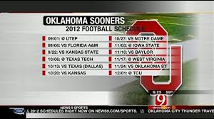 Cheaptickets has a large inventory of ou football tickets at affordable prices for any sooners fan. Sooners Release 2012 Football Schedule