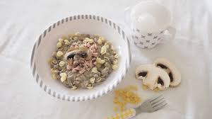 Pates Facon Carbonara Forestiere Pour Bebe Et Toute La Famille Cuisinez Pour Bebe Recette Carbonara Champignon Bebe Cuisine