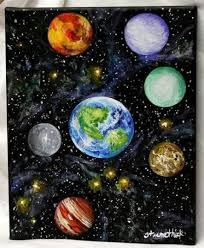 33 Trendy Art Painting Acrylic Tumblr Planet Painting Planets Art Art Painting Acrylic