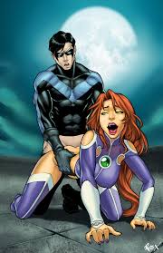 Rule34 - If it exists, there is porn of it  r ex, dick grayson, nightwing,  starfire  2233724
