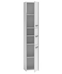 Codici sconto leroy merlin aggiornati il 30/12/2020. Verona Colonne De Salle De Bain 30x30x170 Meuble De Rangement Salle De Bain Armoire Toilette Blanc Leroy Merlin