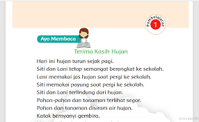 Soal di atas meminta kita untuk menjelasakan jawaban dari buku sd kelas 5 tematik 8 pada halaman 28. Kunci Jawaban Tema 8 Kelas 1 Halaman 105 106 107 108 109 110 111 112 113 114 Buku Tematik Terima Kasih Hujan Metro Lampung News