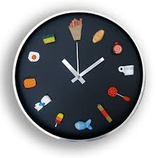 Temporizador digital electrónica cocina cocina nuevo reloj con alarma magnética y soporte, minuto segundo para arriba cuenta verde de cuenta regresiva, exhibición grande del lcd,verde. Dinnertime Un Diseno Con Humor Para Tus Horas En La Cocina Diariodesign Com Relojes Para Cocina Disenos De Unas Decoracion De Unas