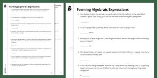 Maybe you would like to learn more about one of these? Writing Algebraic Expressions Worksheet Maths Resource Twinkl