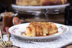 Gateau Renverse Aux Poires Et Gingembre Les Joyaux De Sherazade Recette Gateau Renverse Gateau Dessert