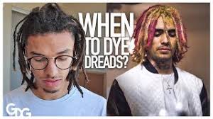 These pictures of this page are about:dread dyed. When Should You Dye Your Dreads Youtube