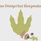 Dino Footprint Keepsakes