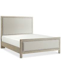 Isabelle upholstered bedroom bench this beautiful bench to the bedroom is a small marvel on wheels. Furniture Parker Upholstered Queen Bed Created For Macy S Reviews Furniture Macy S