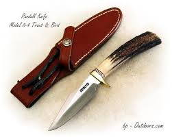 Custom Bird And Trout Knife 
