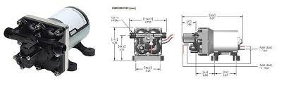 Shurflo Revolution 12 Vdc Fresh Water Pump 4008 101 E65 3gpm 70 Rv Accessories Rv Equipment Trailer Accessories