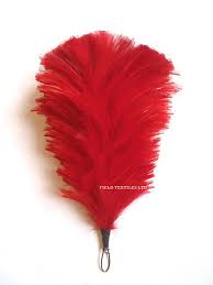 Red Feather Plume Hackle British Army Cap Hat Beret E481 Etsy Red Feather Feather Red
