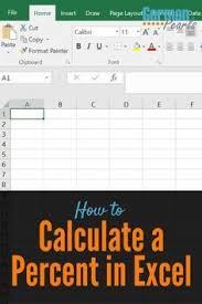How To Calculate A Percent In Excel German Pearls Microsoft Excel Tutorial Excel Tutorials Microsoft Excel Formulas
