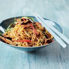 Stir Fried Noodles With Roast Pork Recipe Recipe Leftover Pork Roast Pork Roast Recipes Pork Roast