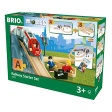 Brio train track brio train set car table train table daycare design wooden toy train kids play table train truck train layouts. 33773 Railway Starter Set Brio World Toy Train Sets