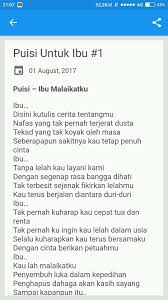 Saya ini pria penyayang sayang kepada banyak perempuan. Puisi Untuk Ibu Fur Android Apk Herunterladen