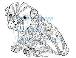 Bulldog coloring page from dogs category. Pin On Cute Dogs