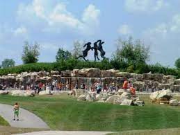 The Public Art In Dublin Is Beautiful Learn The History Of The Giant Dancing Hares At The Bunny Park Dublin Convention Vi Dublin Ohio Community Park Ohio