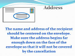 Write attn followed by the name of the recipient. All Envelopes Include The Following Elements For Both The Sender And Receiver Name Of The Individual Or Company Department Or Division Company Name Street Ppt Download