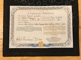 Certificate of authenticity art template free. Certificates Of Authenticity Kestrel Michaud