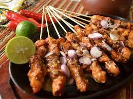 Resep Sate Ayam Pedas Resep Makanan Resep Masakan Asia Makanan Indonesia