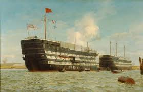 HMS 'Excellent' and HMS 'Calcutta' | Art UK