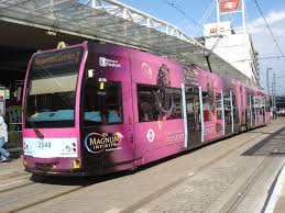 Magnum Tram Light Rail Train Croydon