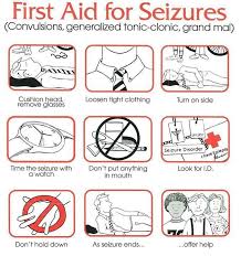 First Aid For Seizures First Aid Epilepsy First Aid Tips