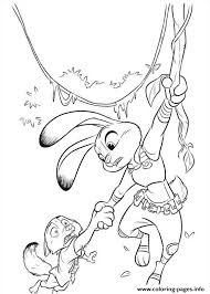 Judy is a young rabbit with a lithe build and round face. Zootopia 14 Coloring Pages Printable