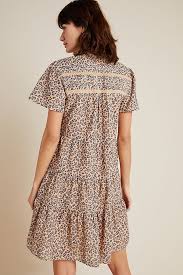 Georgina Tiered Shirtdress In 2020 Dresses New Dress Women